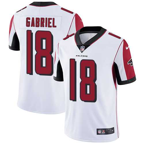 Nike Atlanta Falcons #18 Taylor Gabriel White NFL Vapor Untouchable Limited Jersey,We sell and wholesale Nike Atlanta Falcons #18 Taylor Gabriel White NFL Vapor Untouchable Limited Jersey on line form chian!
